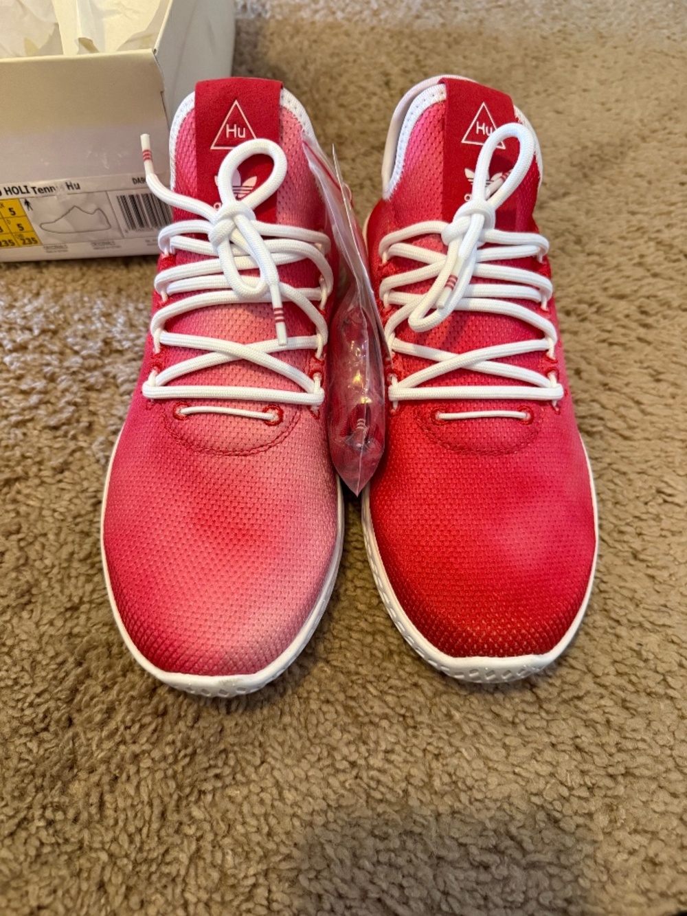 Size 5.5M/5.5Y/7W NEW Vintage adidas Tennis HU Holi x Pharrell 2018